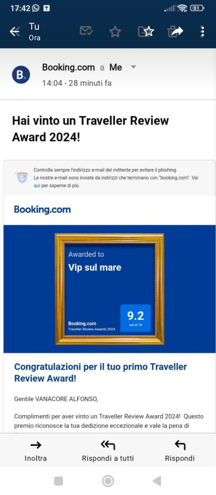 Vip Sul Mare Bed & Breakfast Castellammare di Stabia Dış mekan fotoğraf